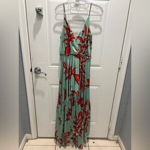 PATBO
Floral Print Crepe Maxi Dress